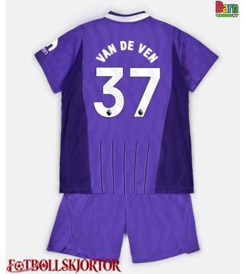 Tottenham Hotspur Micky van de Ven #37 Tredje Kläder Barn 2026-27 Kortärmad (+ Korta byxor)